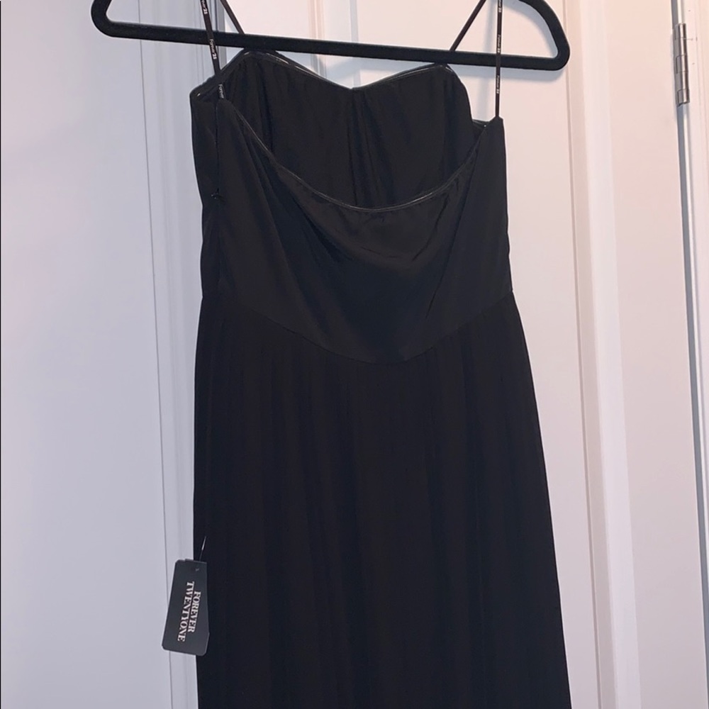 NWT Forever 21 Strapless Maxi dress 👗​ - Picture 6 of 9